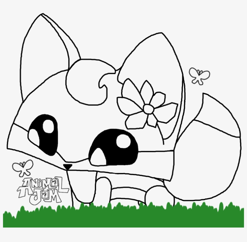 67 Animal Jam Coloring Pages Just Kids
