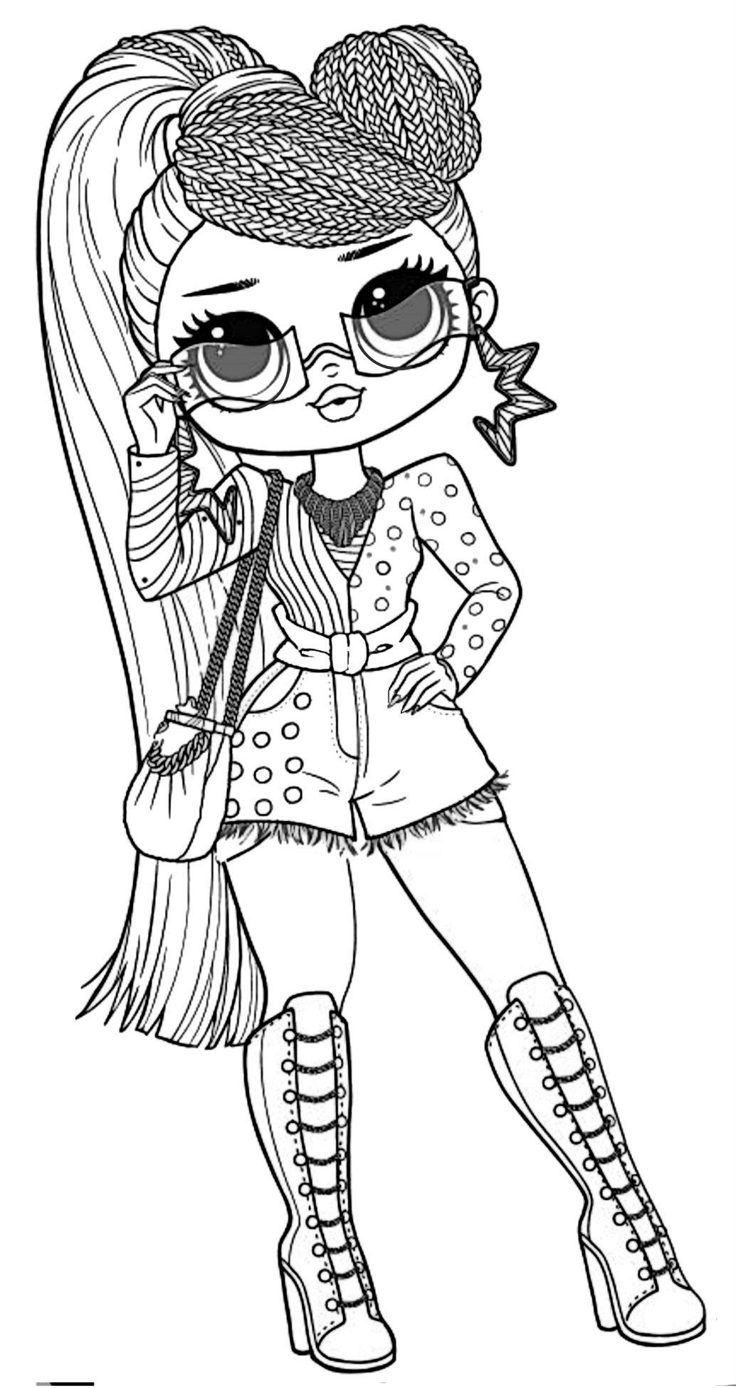 67 Omg Dolls Coloring Pages Just Kids
