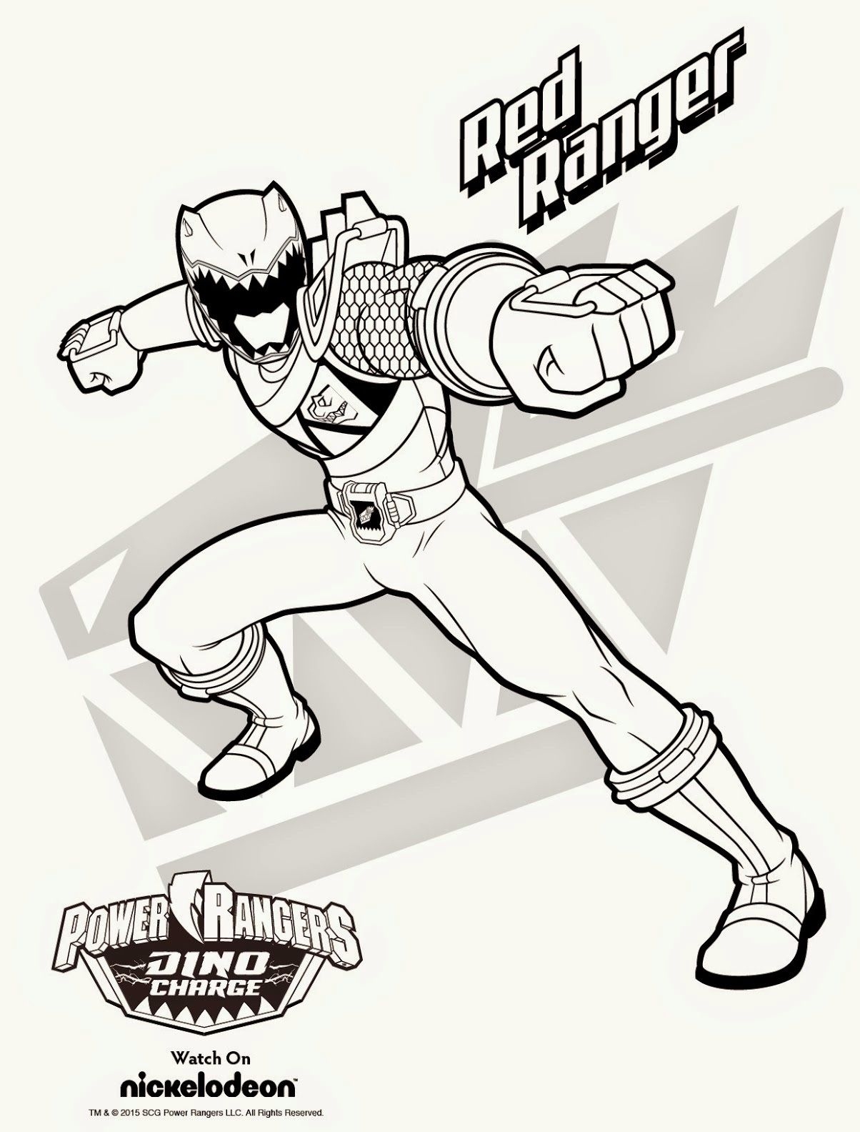 88 Power Rangers Coloring Pages Dino Charge Gabriel Romero Adriano