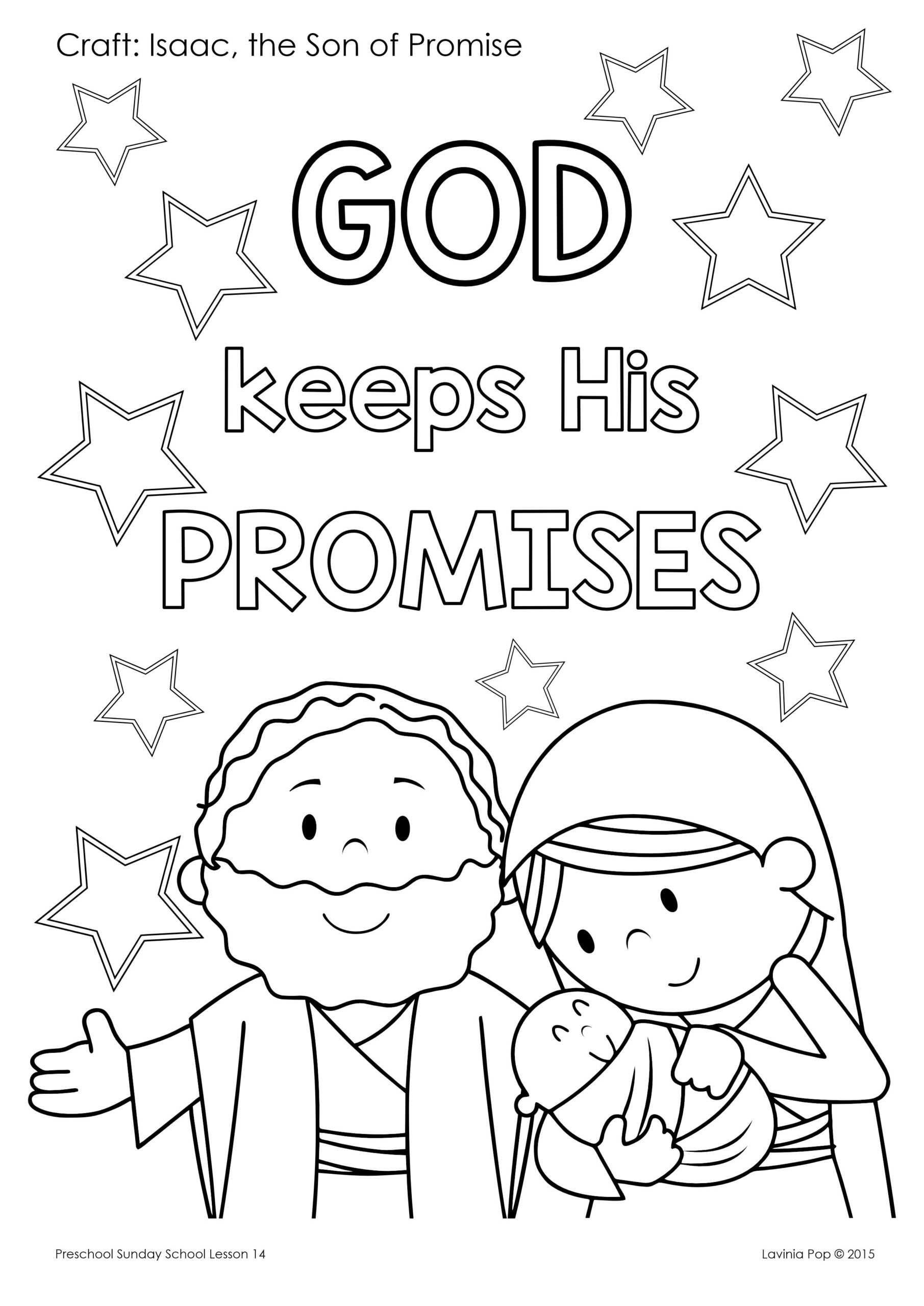 Abraham Bible Coloring Pages