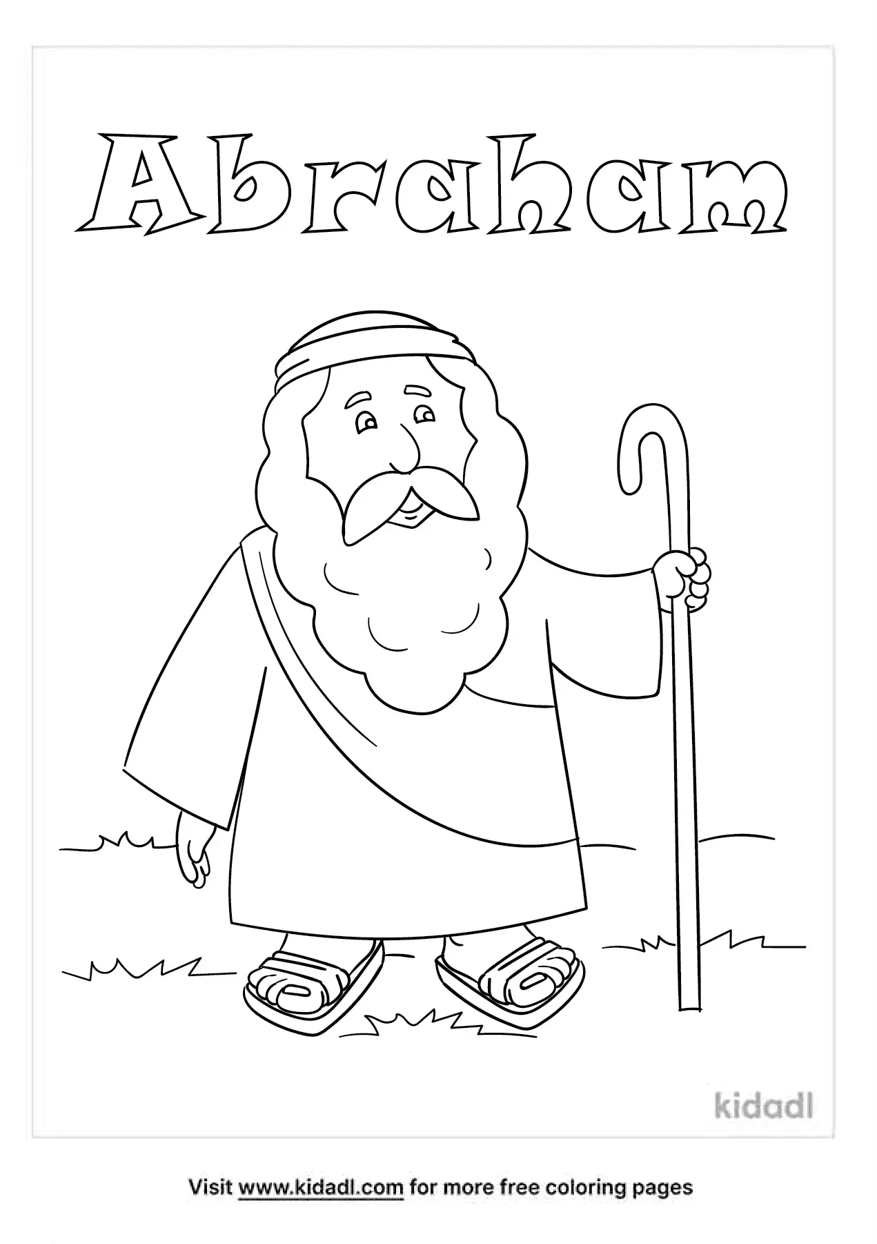 Abraham Coloring Pages Free