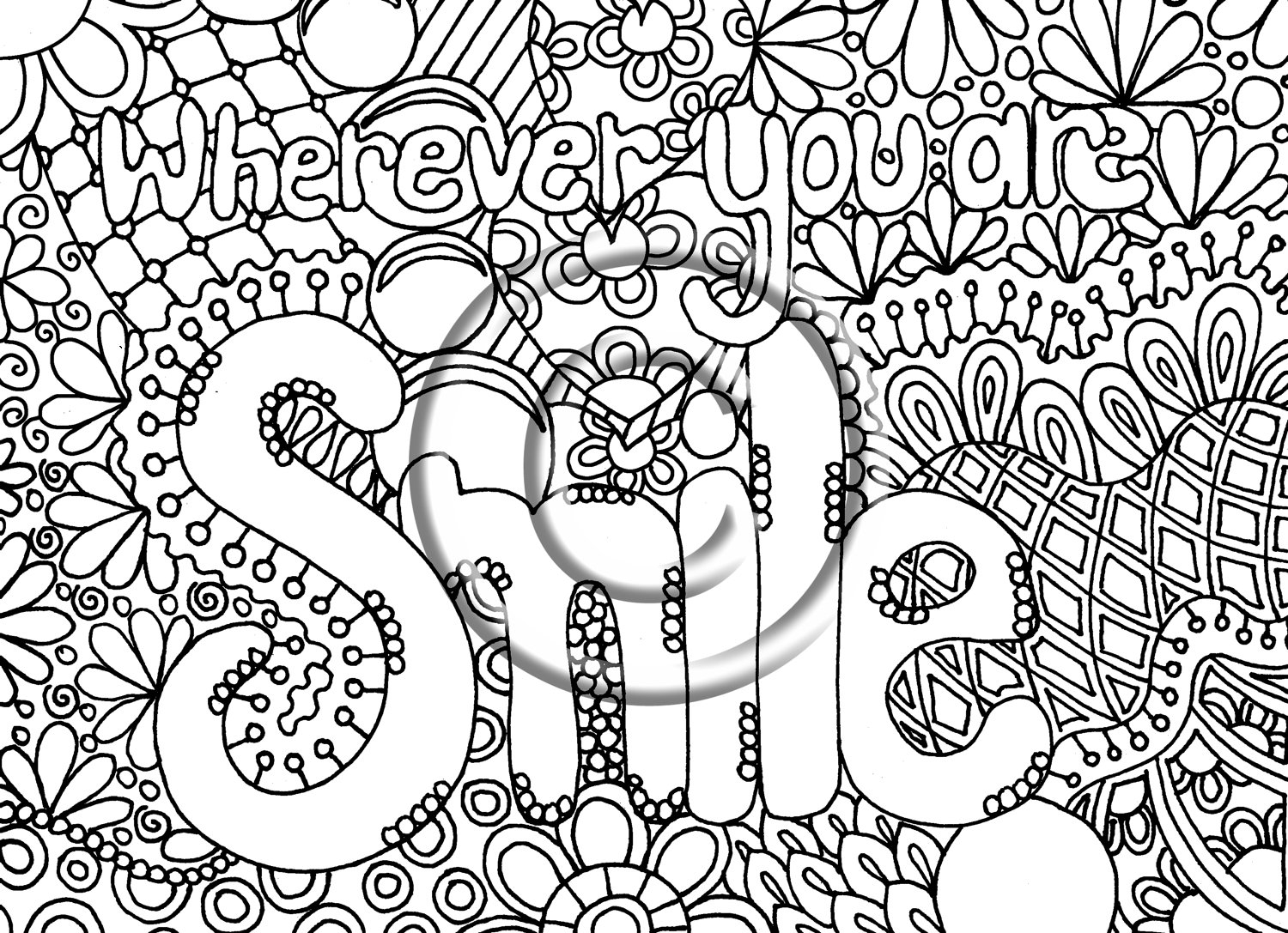 Abstract Coloring Pages To Download And Print For Free
