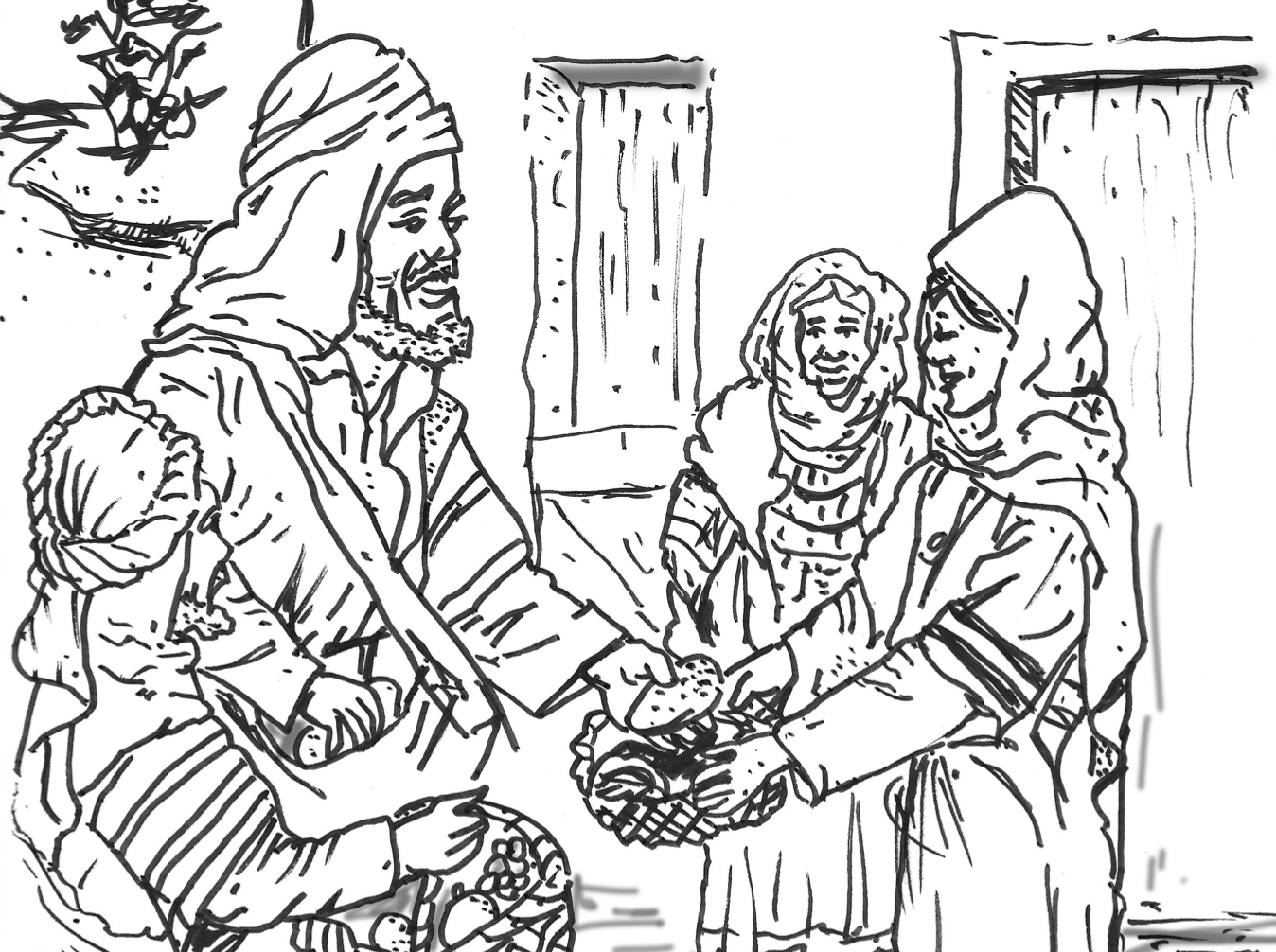 Book Of Acts Coloring Pages