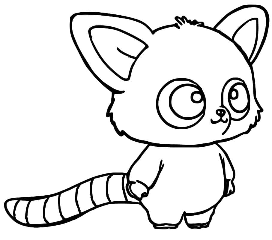Adorable YooHoo And Friends Coloring Page Free Printable Coloring Pages For Kids
