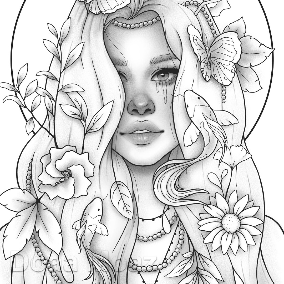 Fantasy Coloring Pages For Adults