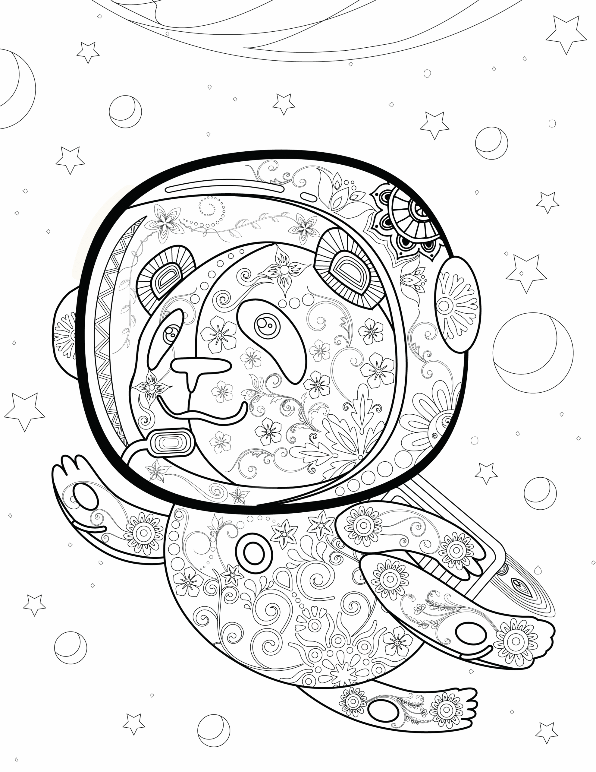 Adult Coloring Pages Pdf Panda