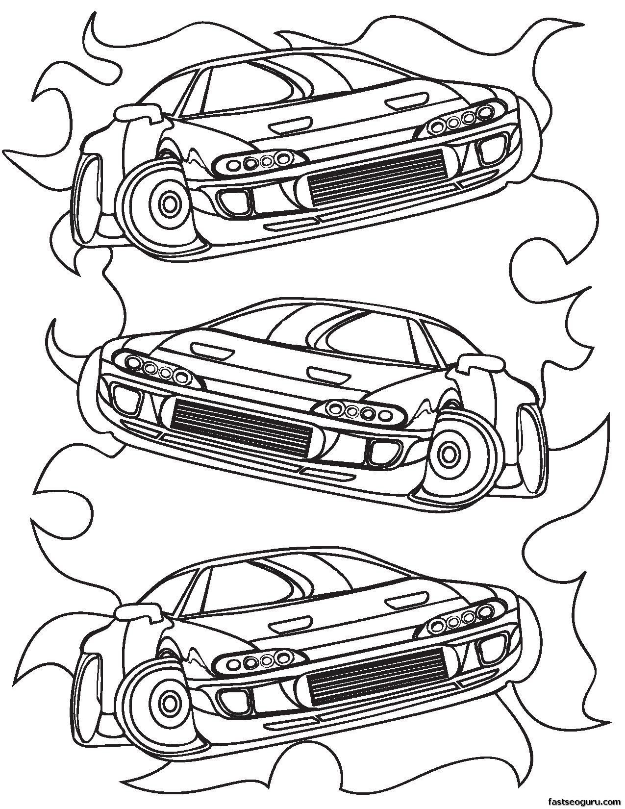 Adult Coloring Pages Cars