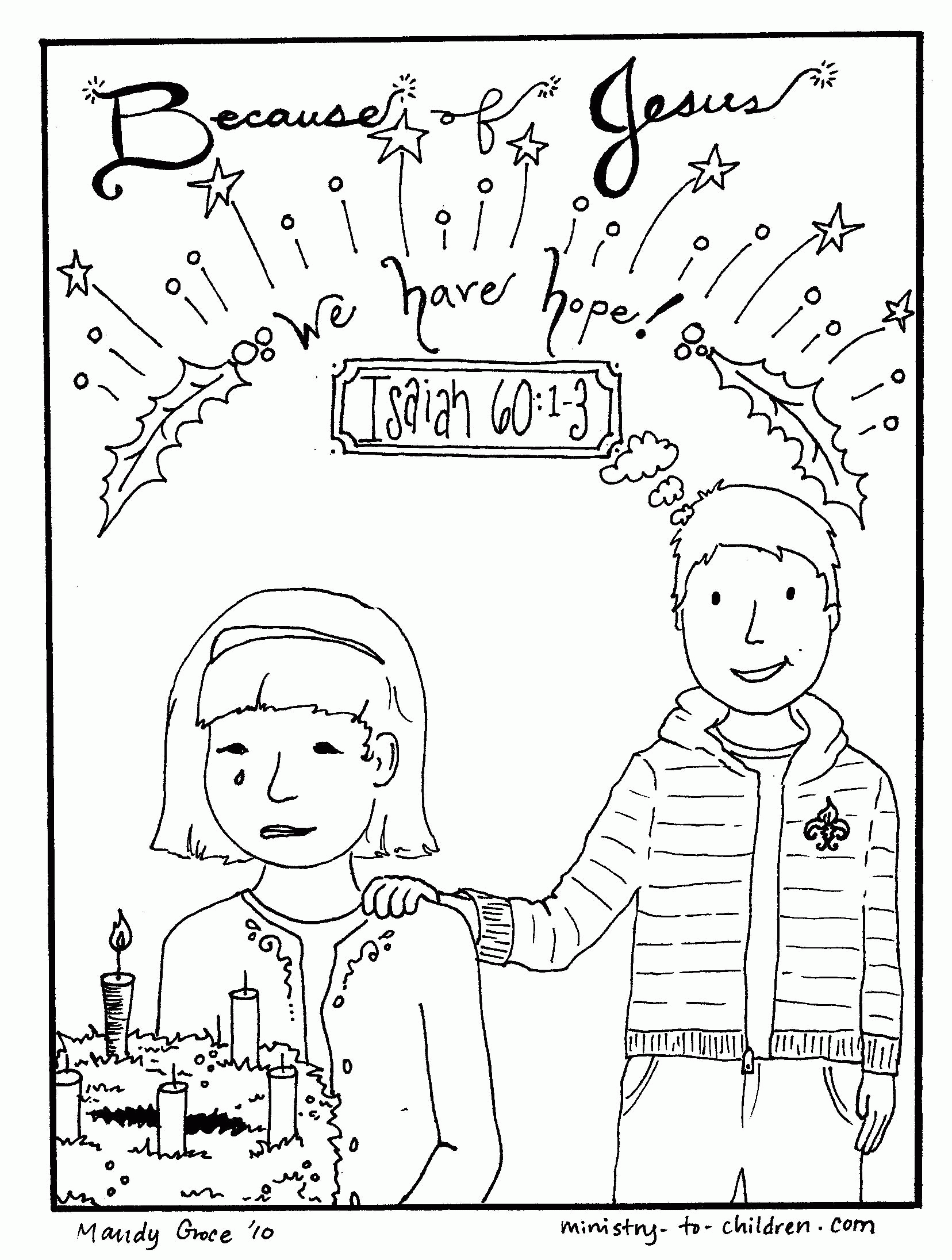 Advent Coloring Pages Free Printable Sheets For Kids And Adults