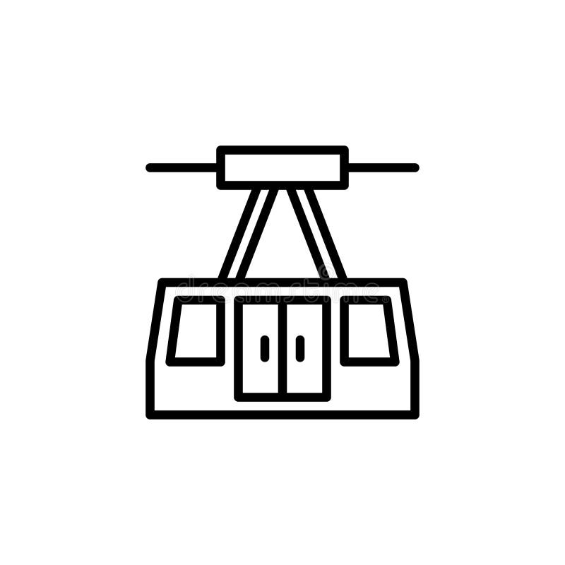 Aerial Tram Colouring Pages Page 2 Sketch Coloring Page