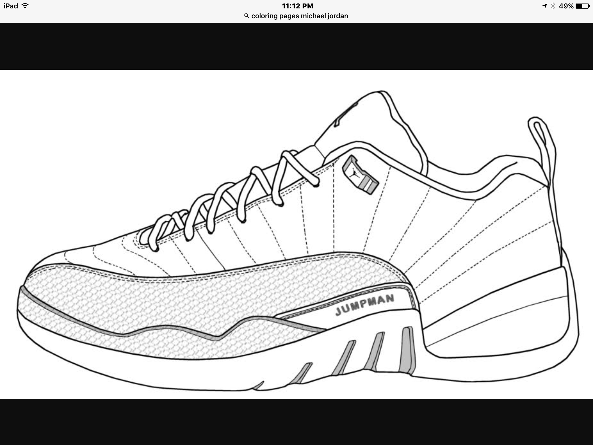 Air Jordan Shoe Coloring Pages Jordan Shoe Coloring Pages Bangla Top5