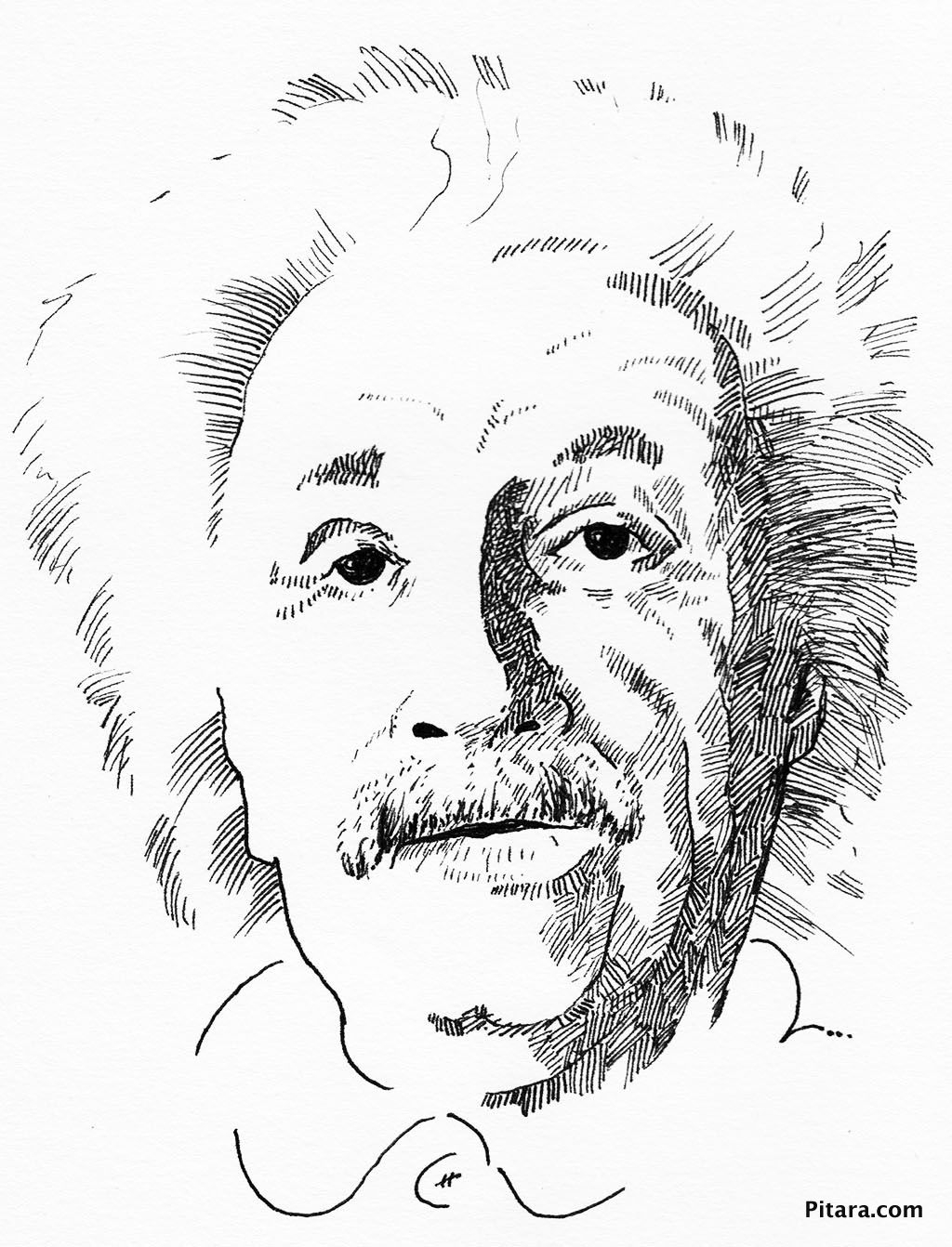 Albert Einstein Coloring Page At GetDrawings Free Download