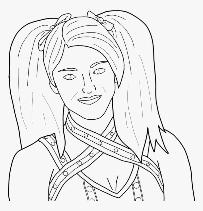 Alexa Bliss Wwe Coloring Pages Sketch Coloring Page
