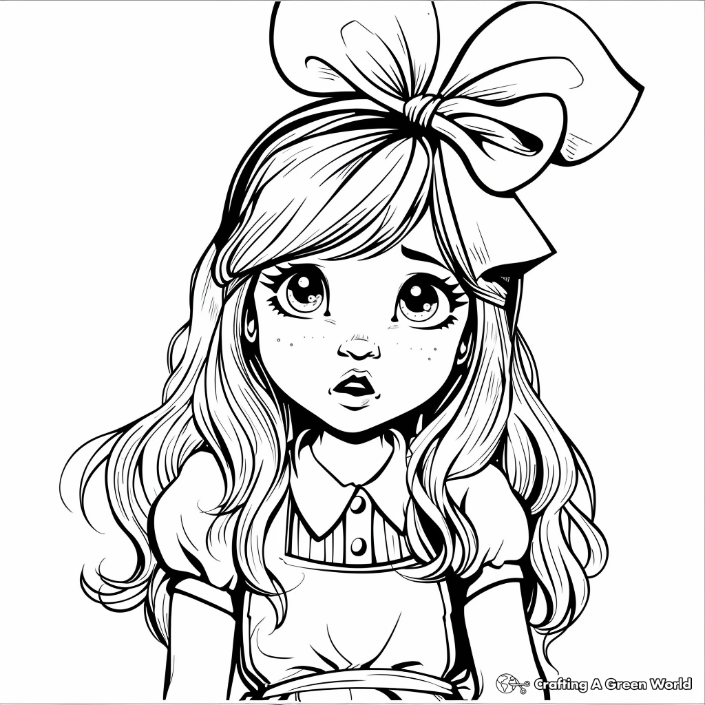 Alice In Wonderland Coloring Pages Free Printable