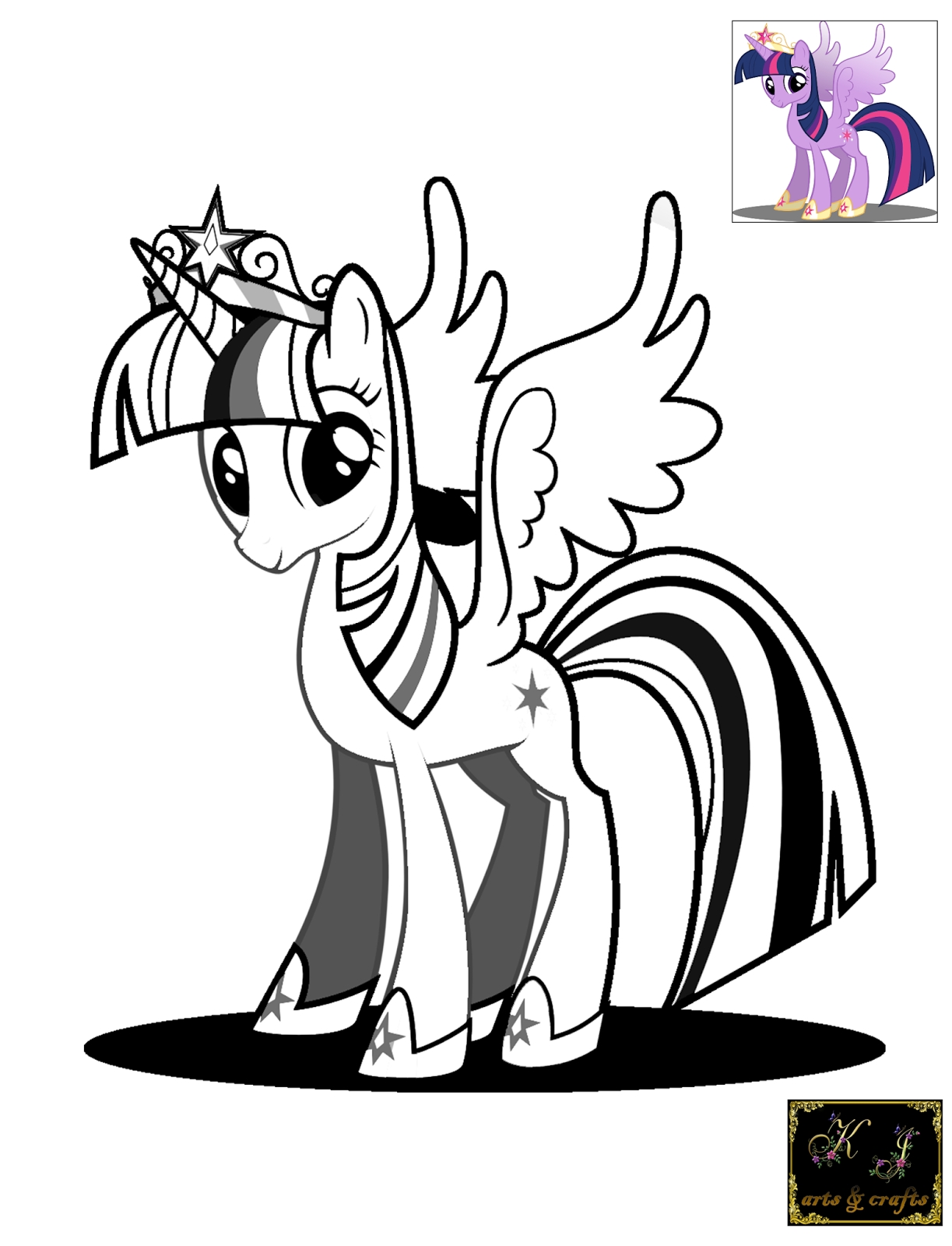 Alicorn Coloring Pages At GetDrawings Free Download