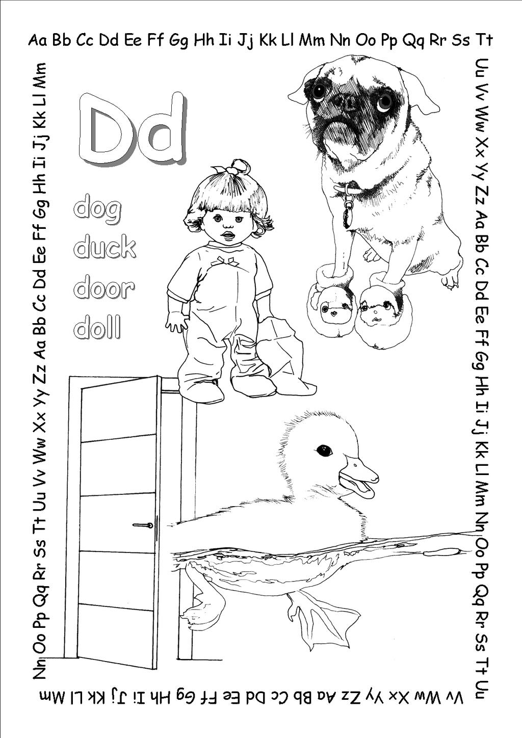 Alphabet Coloring Pages Dd Copy By Jbeverlygreene On DeviantART