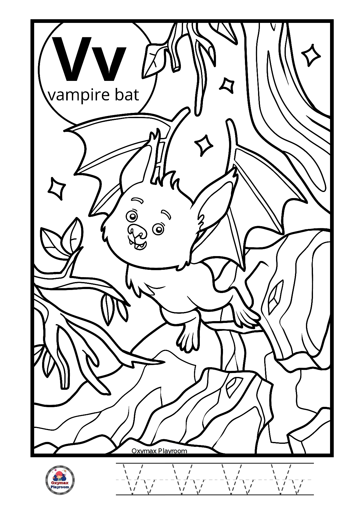Alphabet Coloring Pages For Kids
