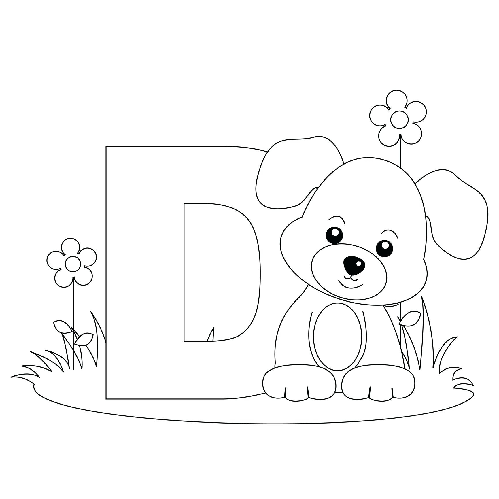 Alphabet Drawing For Kids At GetDrawings Free Download