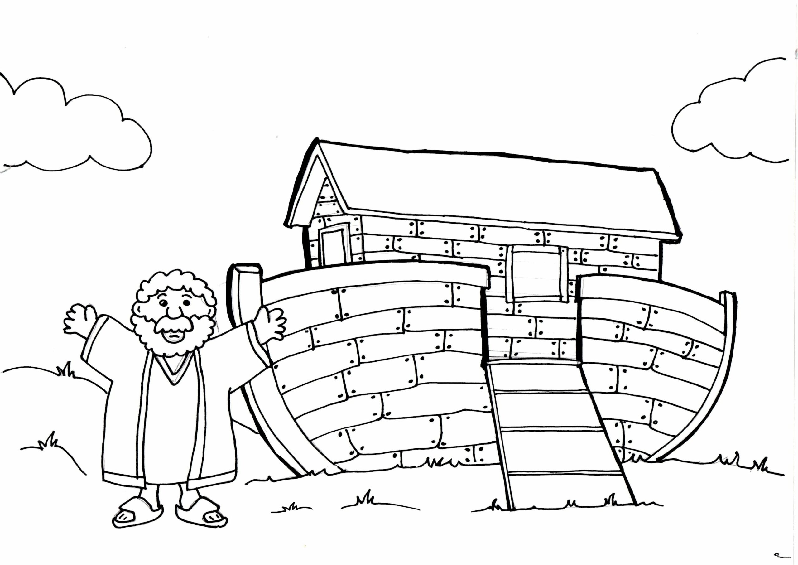 Amazing Noah S Ark Coloring Pages Pdf Free Coloringfolder