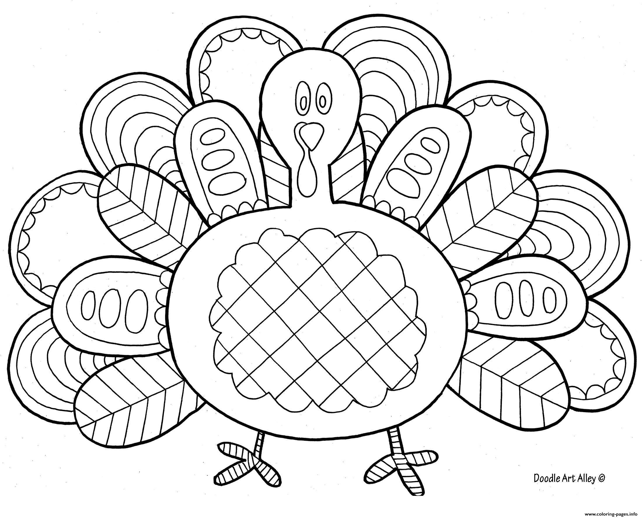 Adult Coloring Pages Thanksgiving