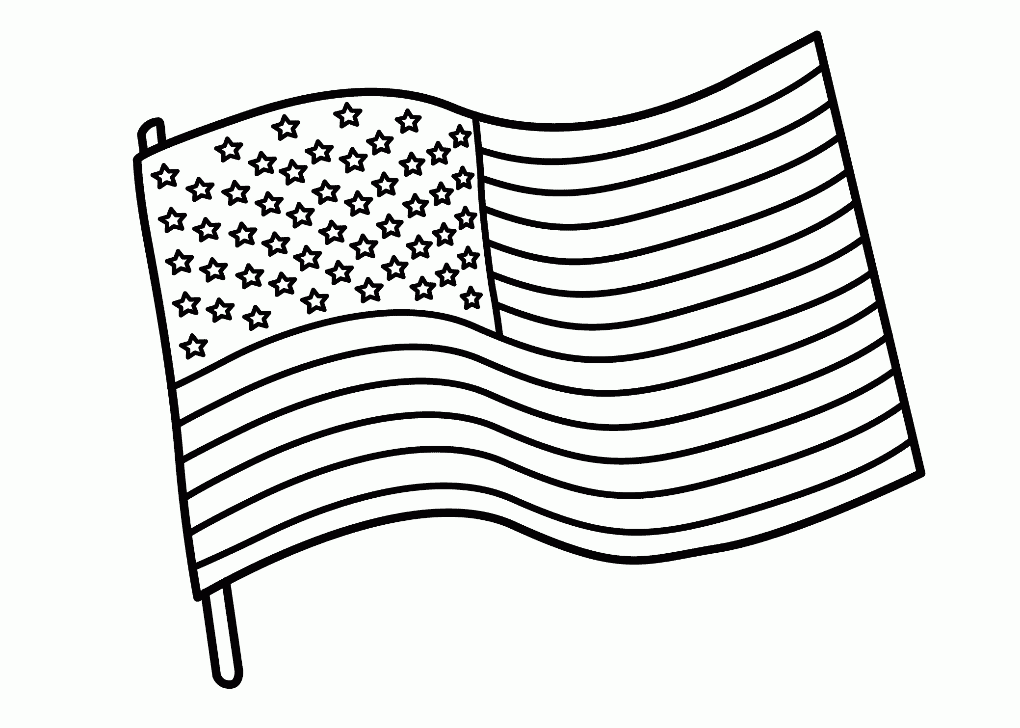 United States Coloring Page