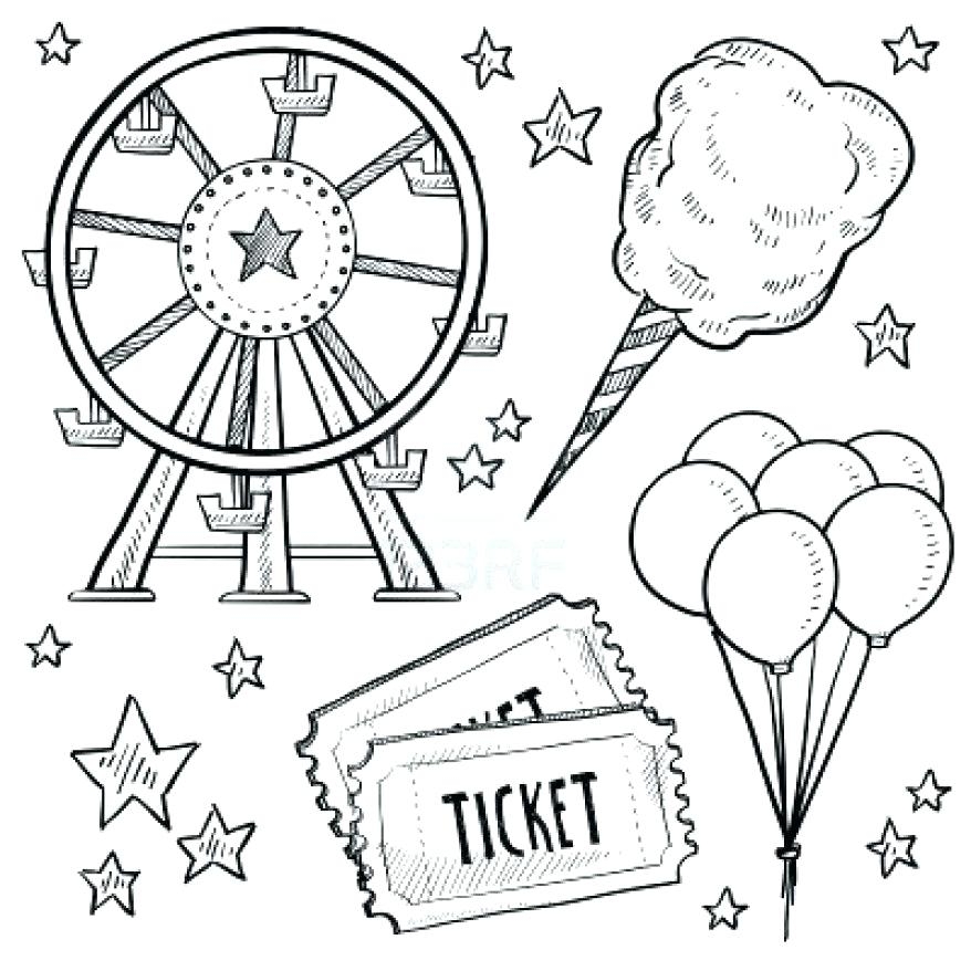 Amusement Park Coloring Pages At GetColorings Free Printable Colorings Pages To Print And