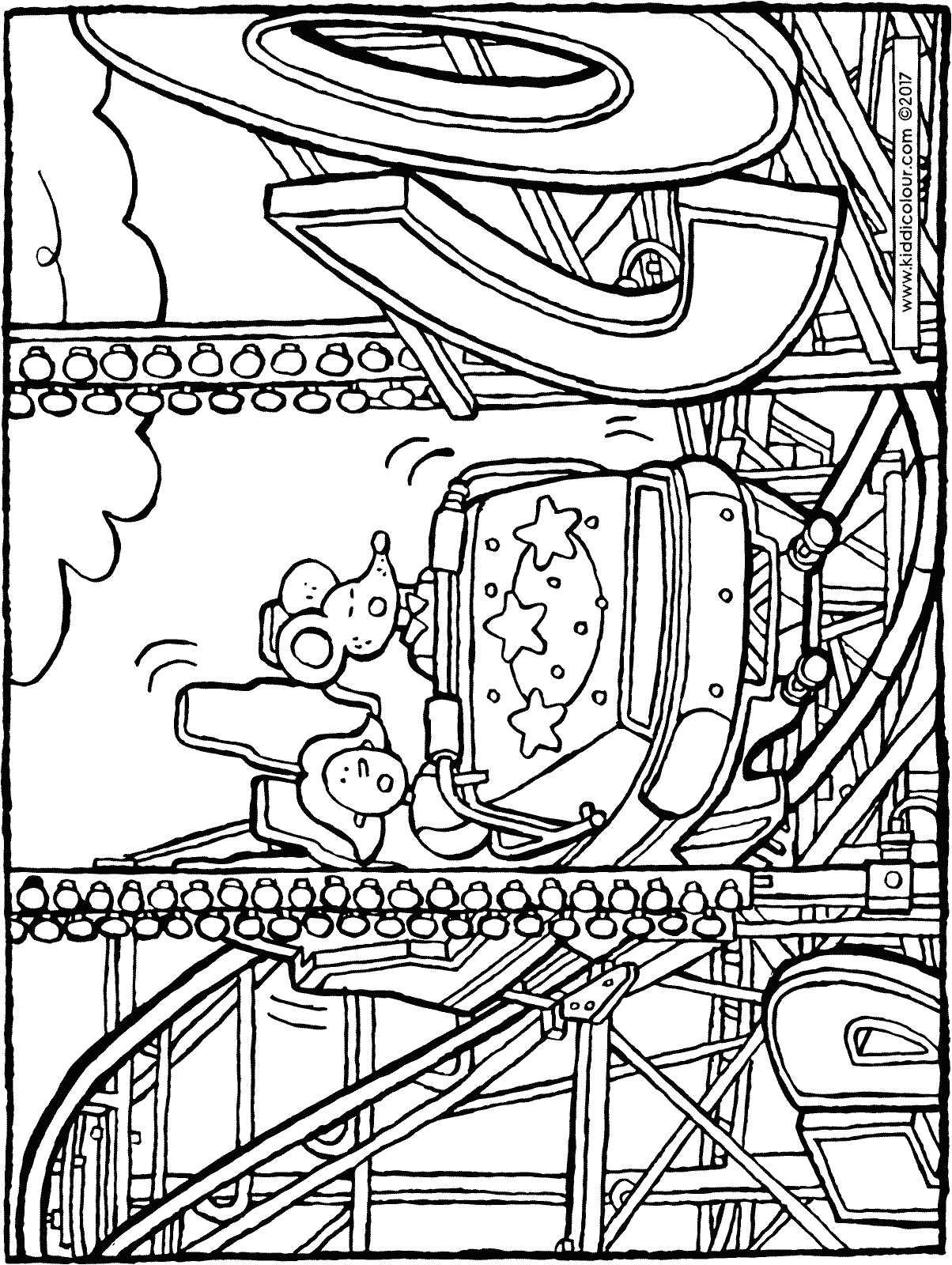 Amusement Park Coloring Pages At GetColorings Free Printable Colorings Pages To Print And