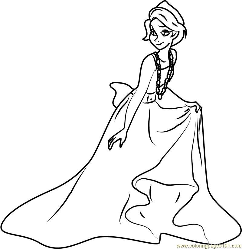 Anastasia The Cartoon Movie Coloring Pages