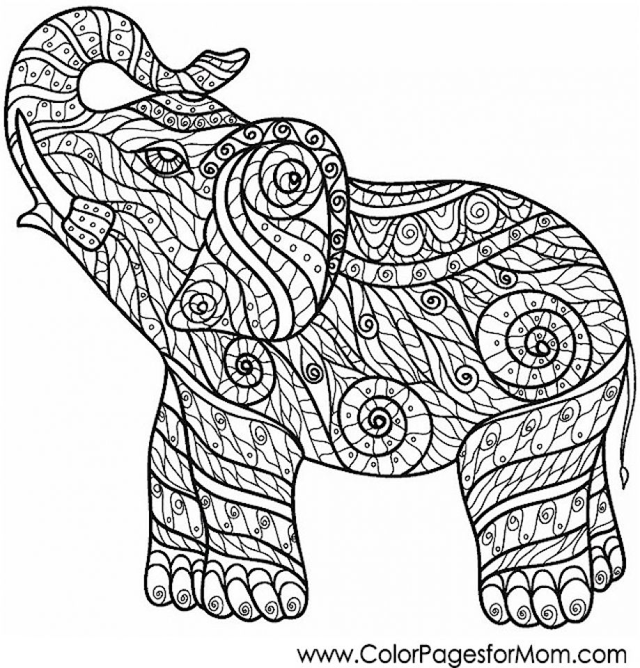 Animal Mosaic Coloring Coloring Pages