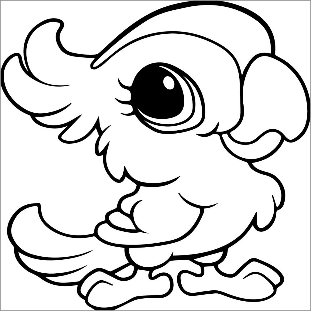 Anime Animals Coloring Pages ColoringBay