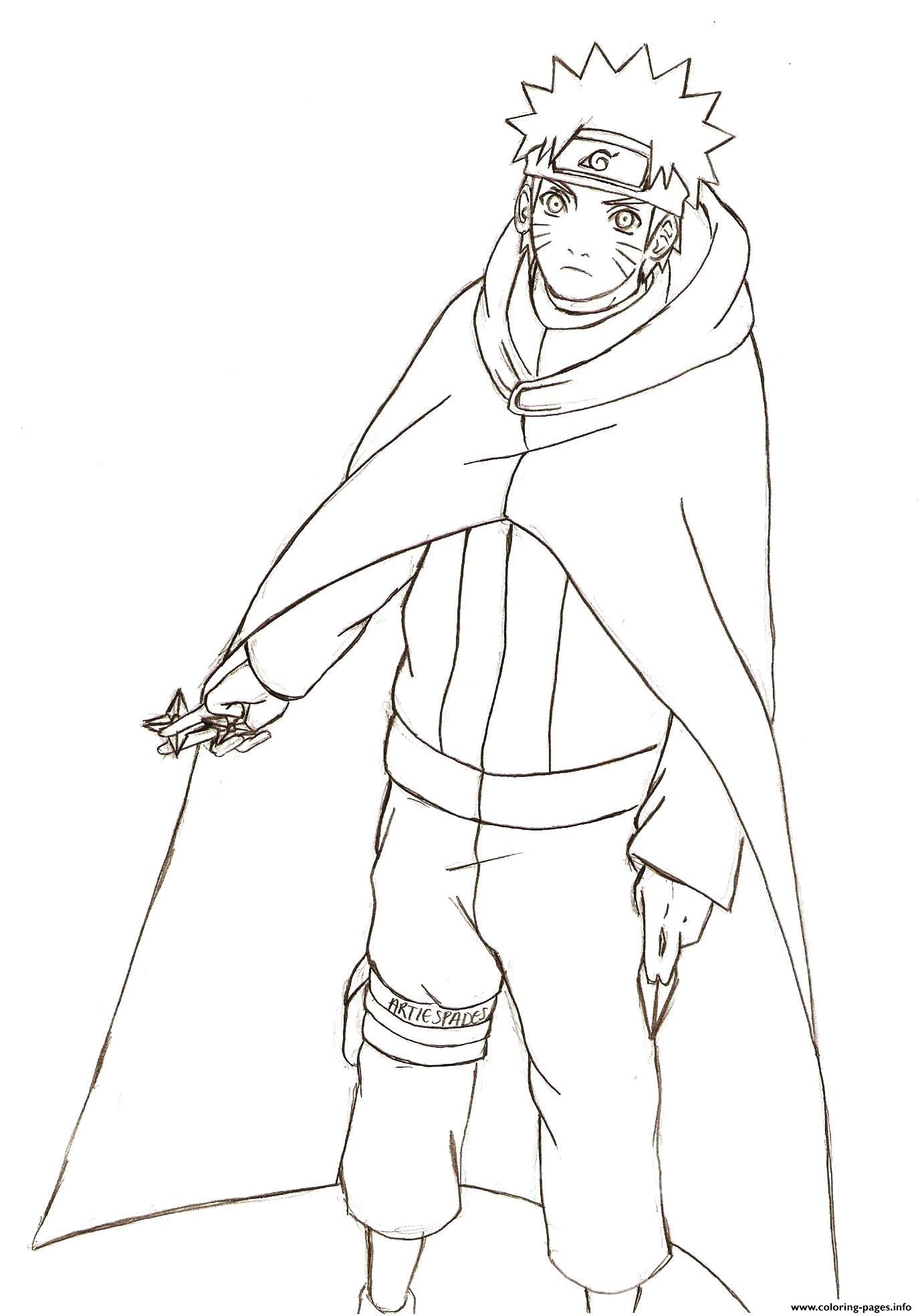 Anime Naruto Shippuden8753 Coloring Pages Printable