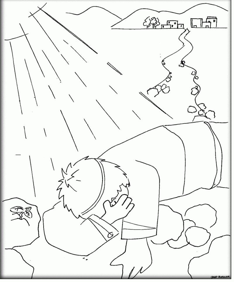 Apostle Paul Coloring Pages Free Printable Sheets For Kids