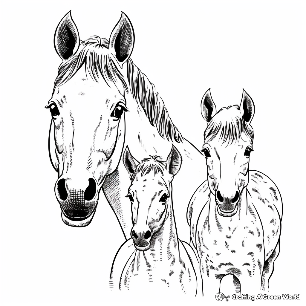 Appaloosa Coloring Pages Free Printable