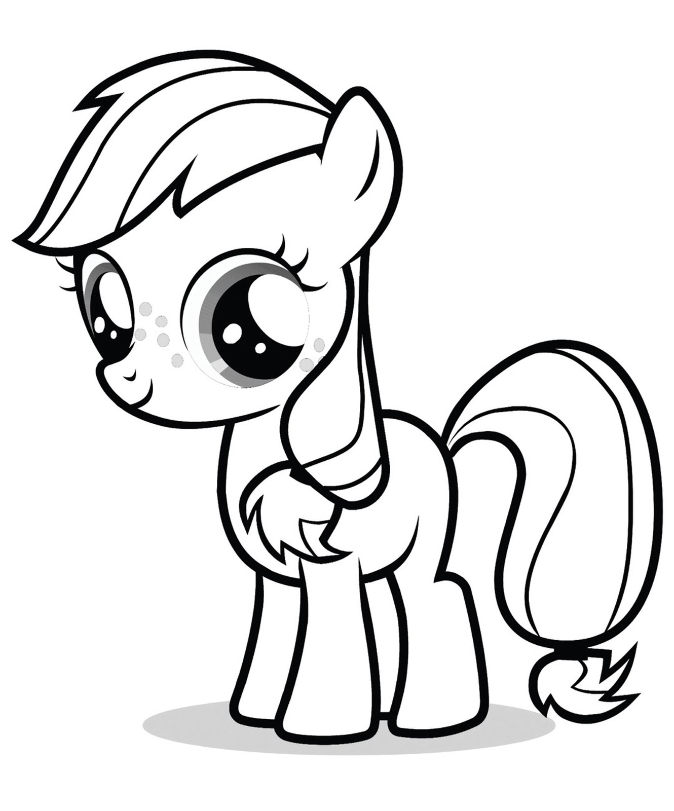 Apple Bloom Coloring Pages