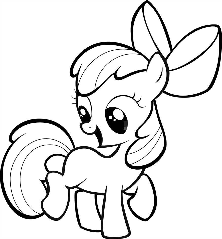 Apple Bloom Coloring Page At GetColorings Free Printable Colorings Pages To Print And Color