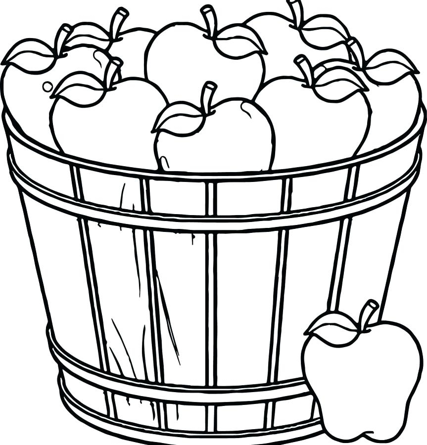 Apple Coloring Pages Free