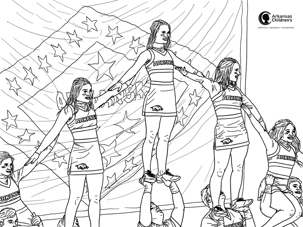 Arkansas Razorbacks Mascot Coloring Pages
