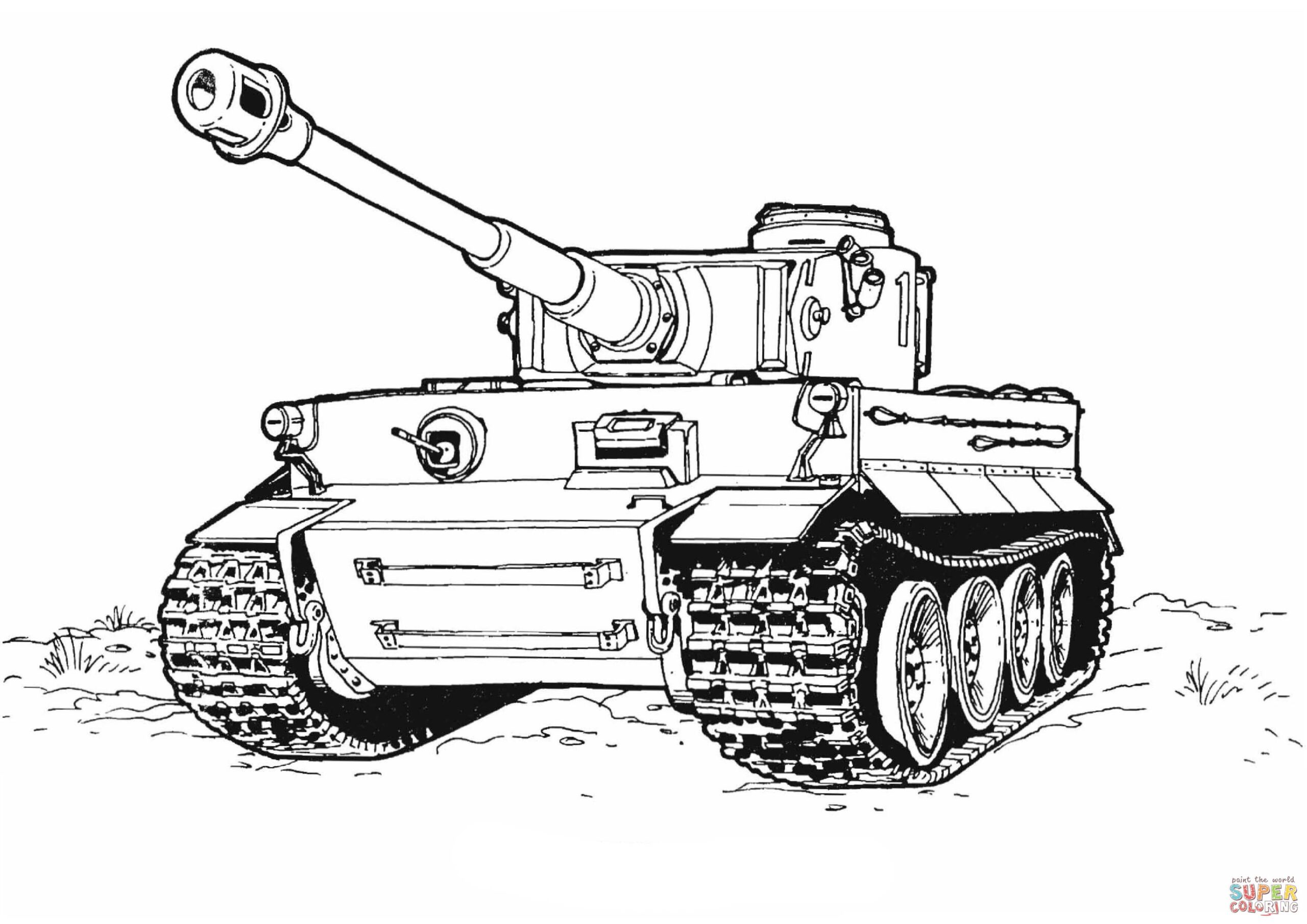 Army Tank Coloring Pages Free Coloring Home