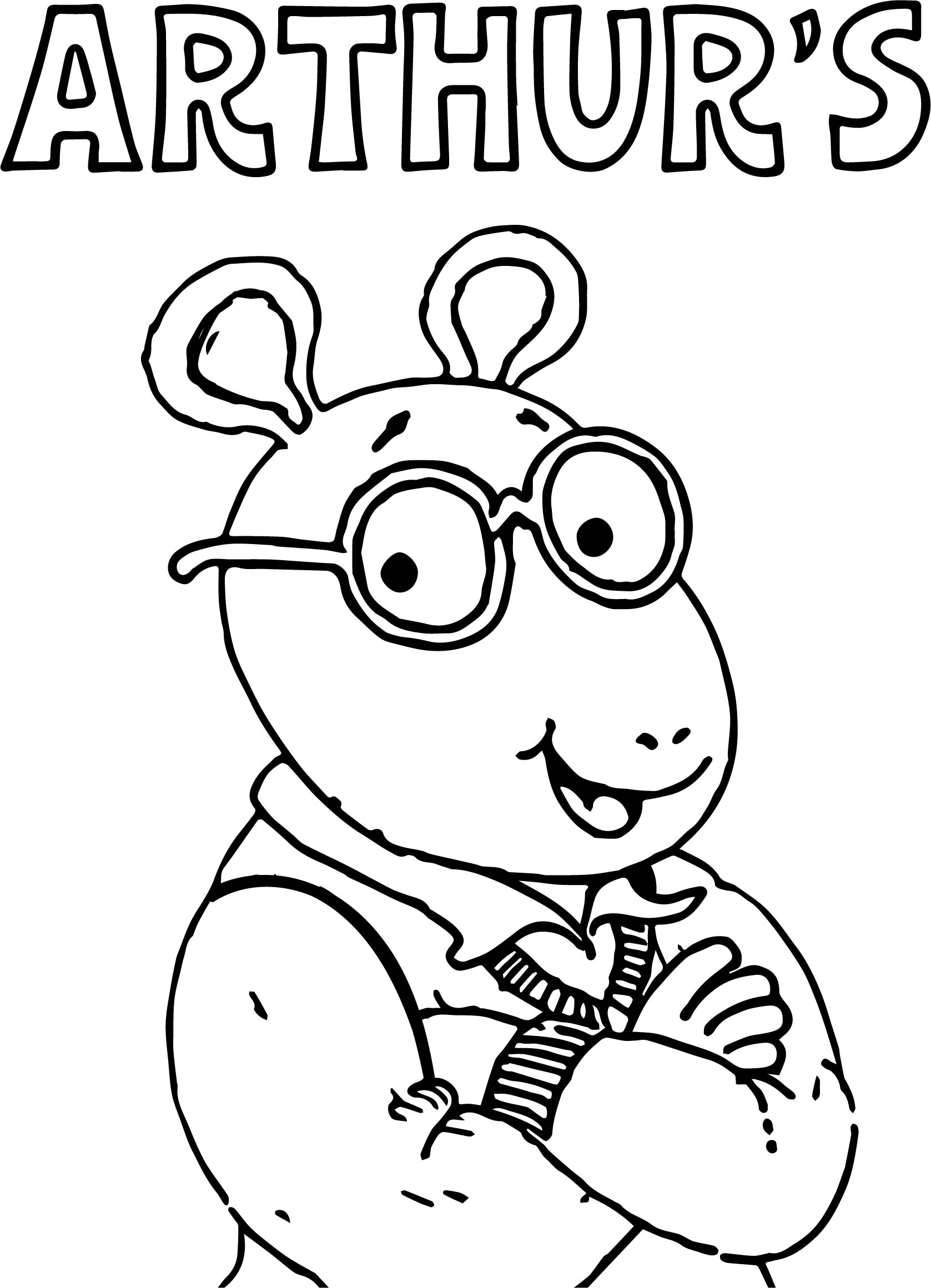 Arthur Coloring Pages