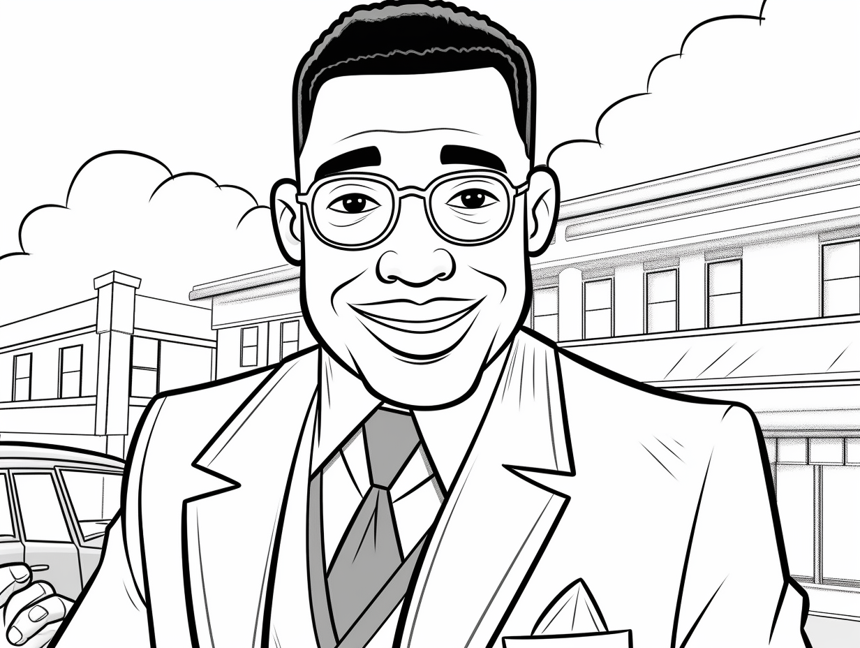 Artistic Garrett Morgan Coloring Designs Coloring Page