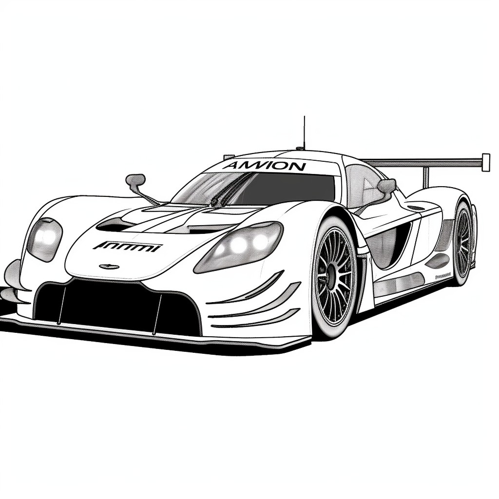 Aston Martin Coloring Pages