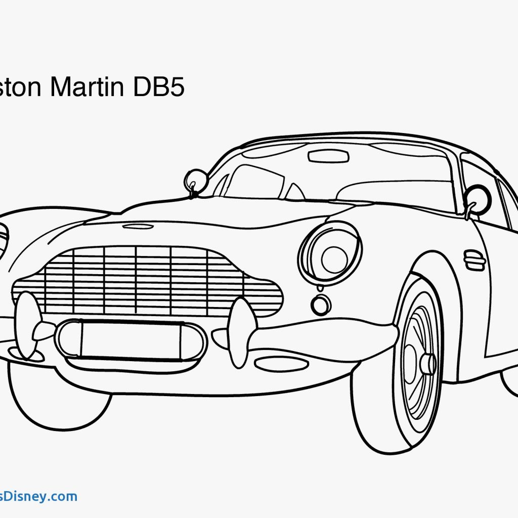 Aston Martin Coloring Pages