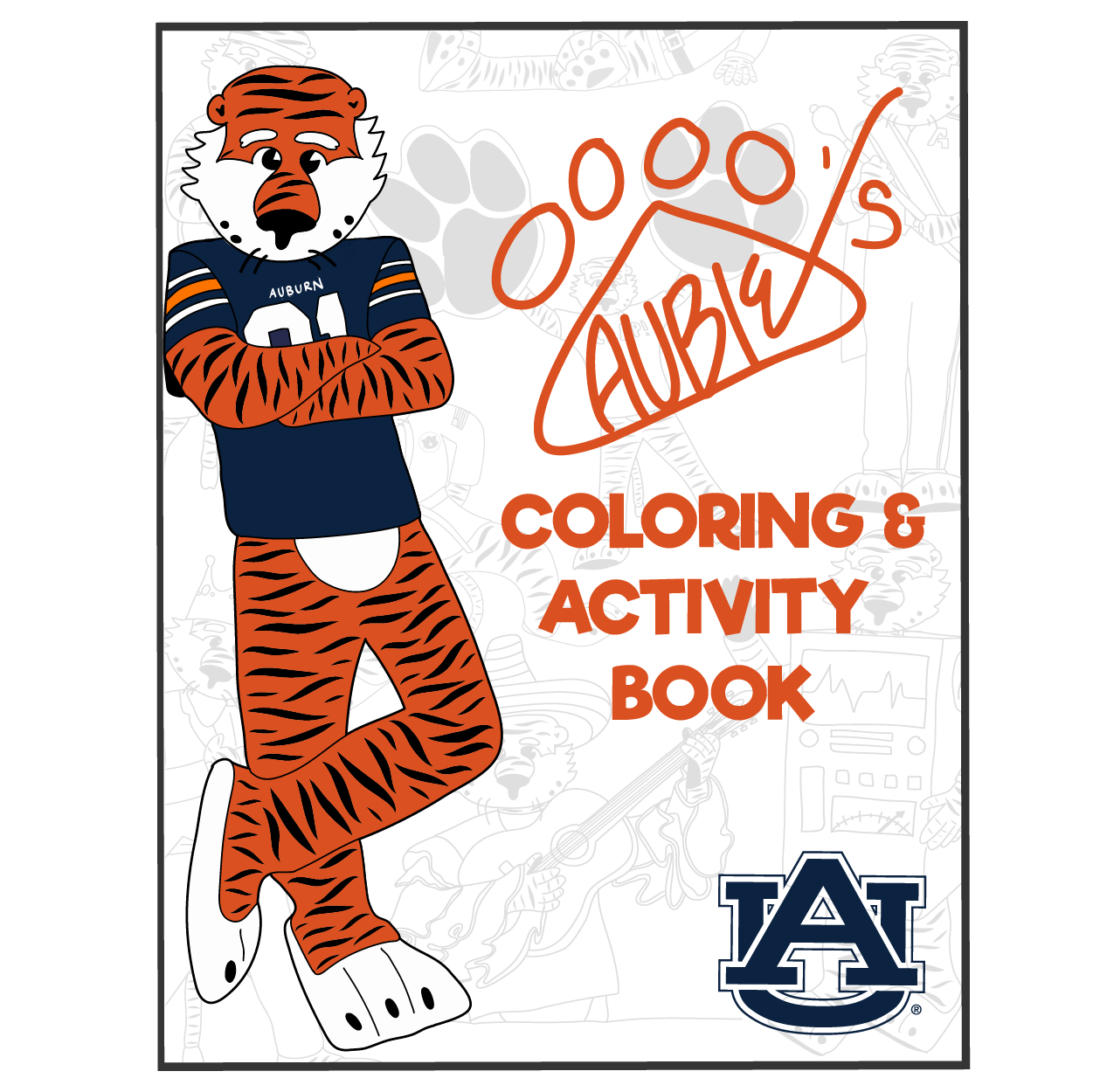 Auburn University Coloring Pages