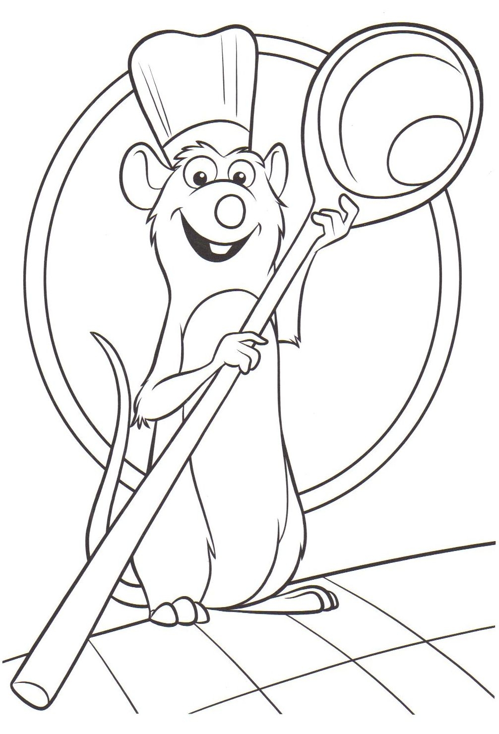 Ratatouille Coloring Pages
