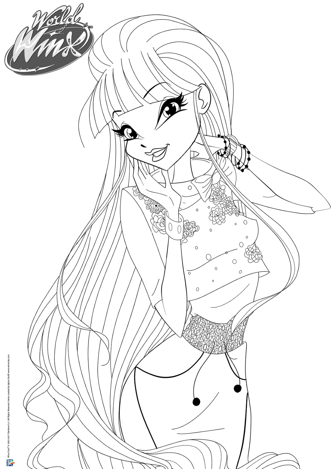 Ausmalbilder Winx Malvorlagen