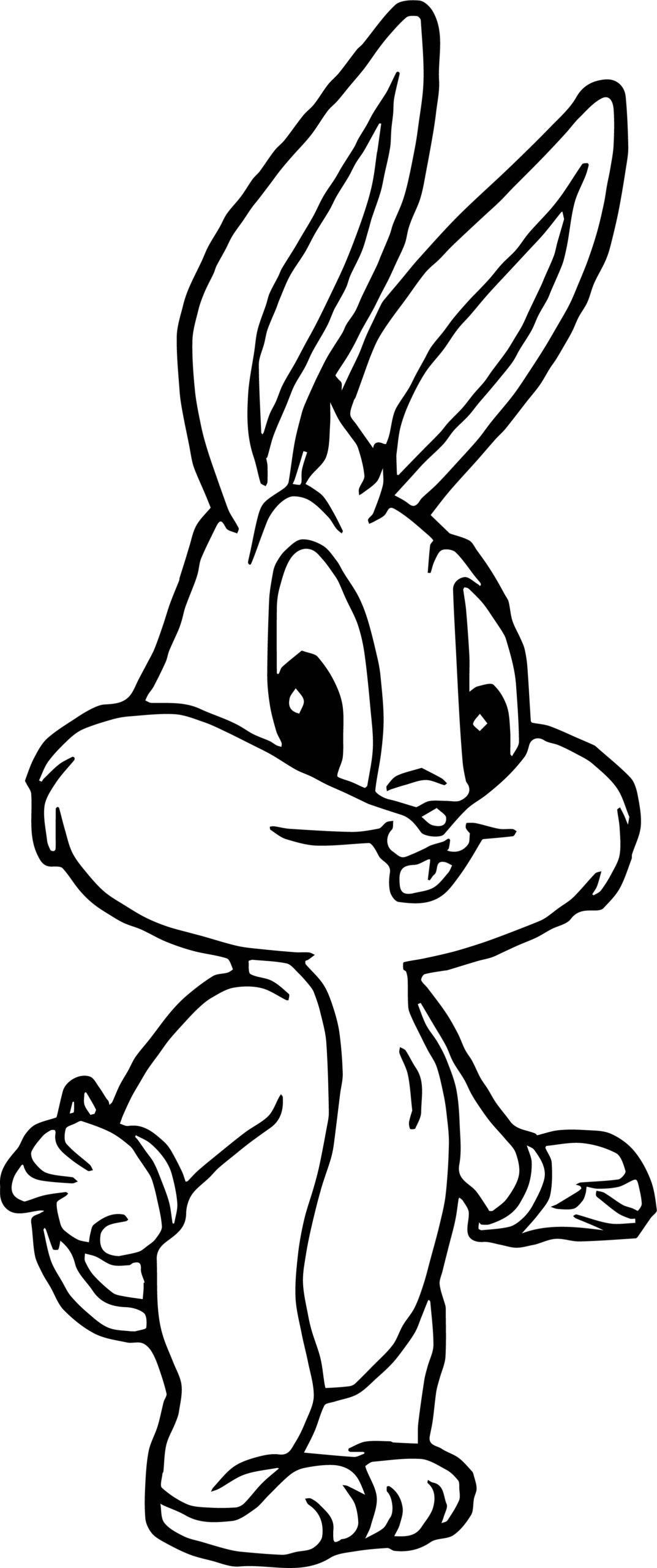 Baby Bugs Bunny Move Coloring Page Wecoloringpage