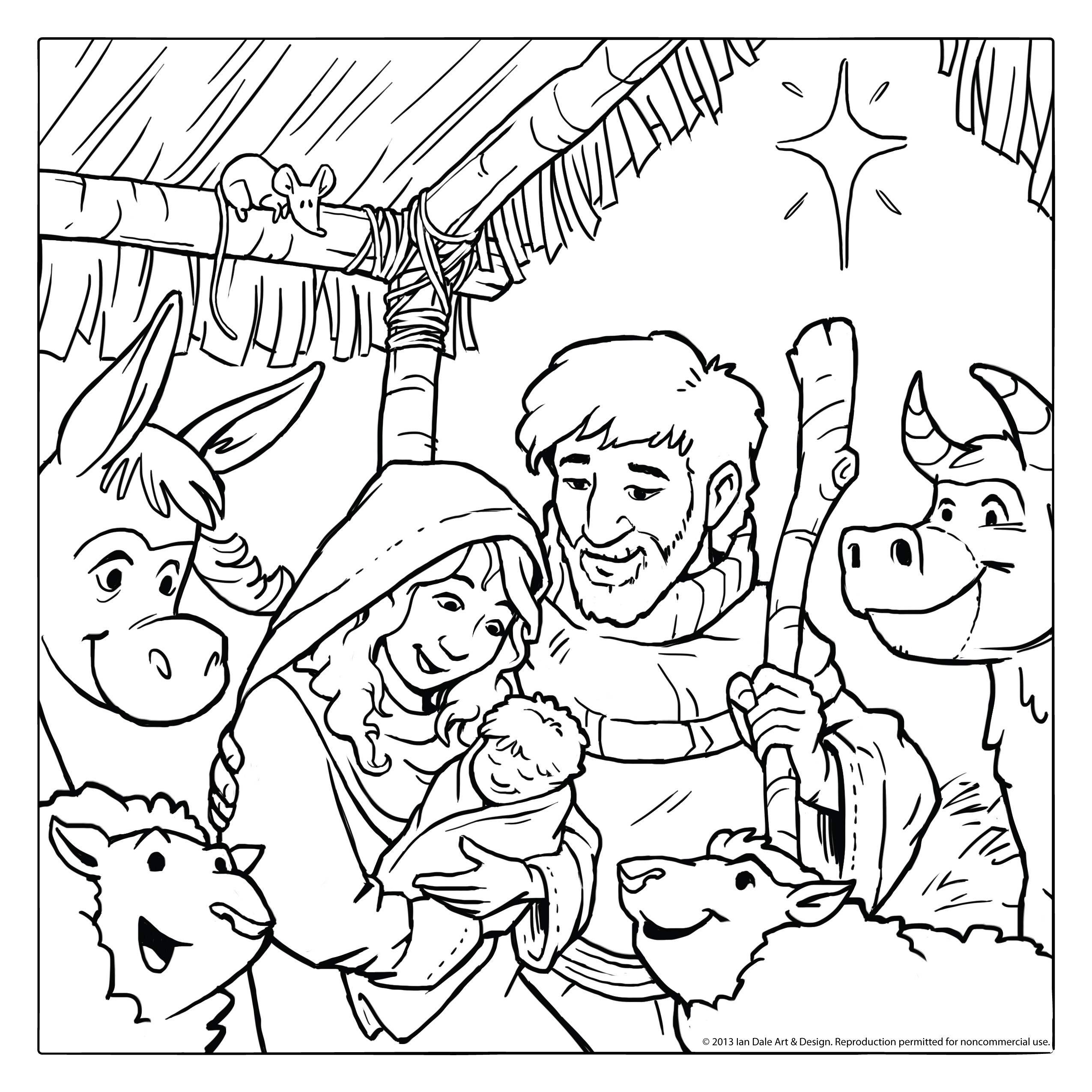 Baby Jesus In A Manger Coloring Pages At GetColorings Free Printable Colorings Pages To