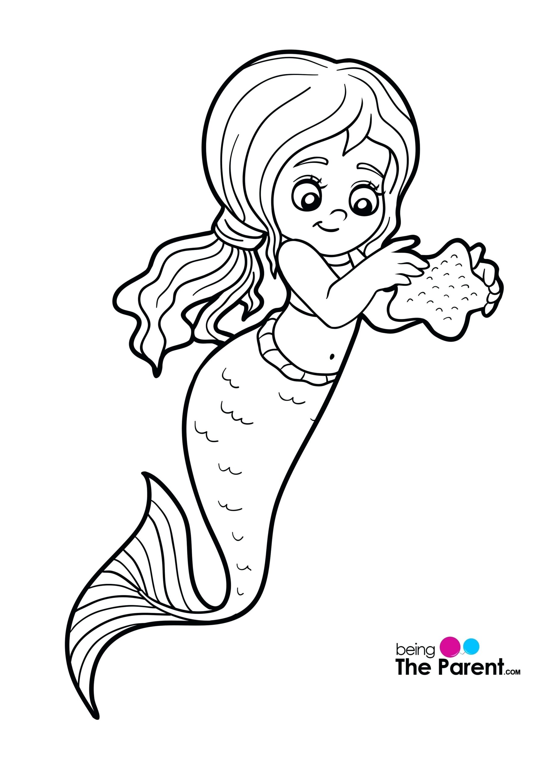 Baby Mermaid Drawing At GetDrawings Free Download