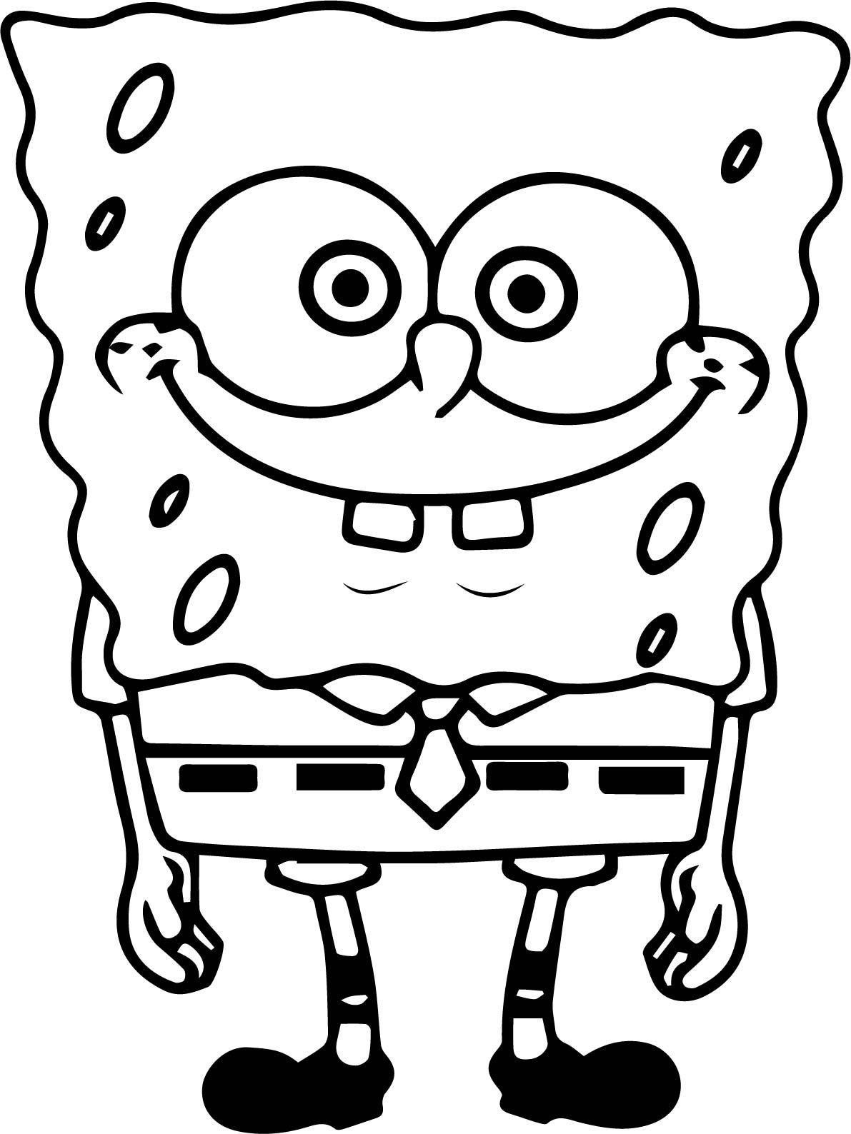 Baby Spongebob And Patrick Coloring Pages