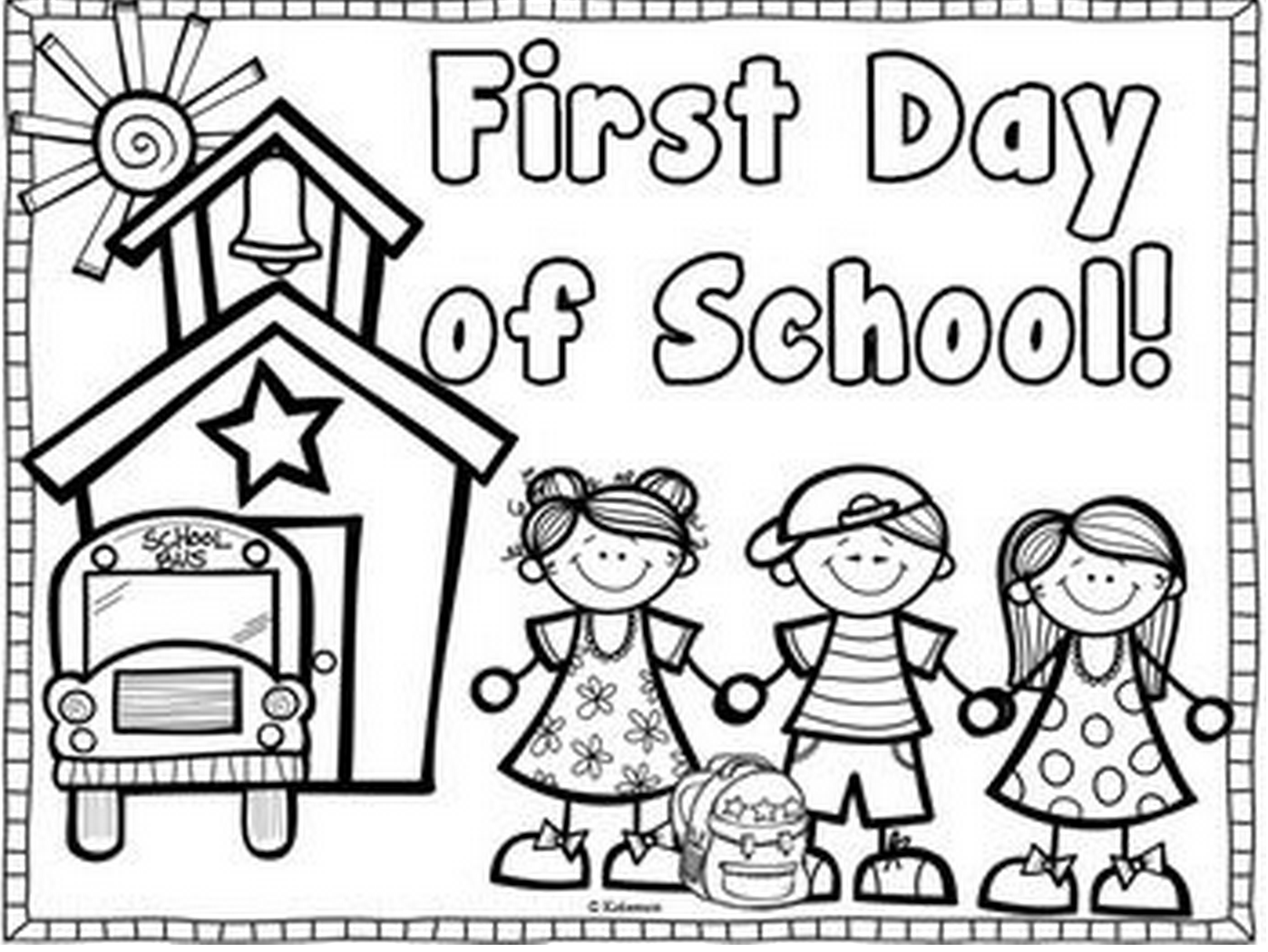 Back To School Coloring Pages For Second Grade At GetColorings Free Printable Colorings