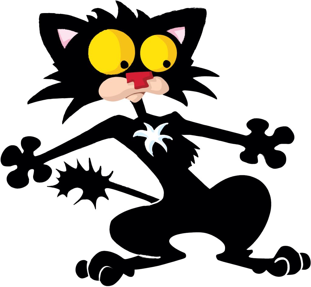 Bad Kitty Coloring Pages